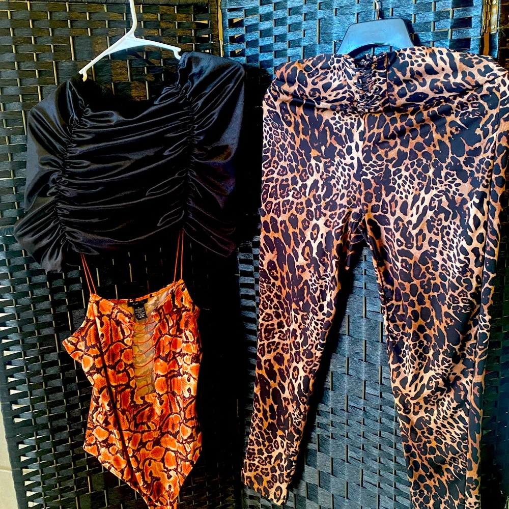 3 pieces for girls night sexy date night size M-L set